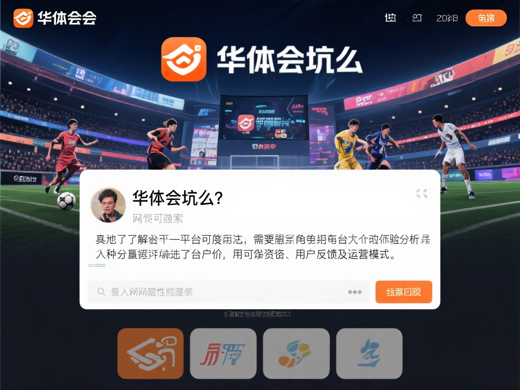 华体会坑么 (华体会平台靠谱吗?用户体验是否存坑?) 华体会作为一个线上娱乐平台,主要提供体育赛事、电子